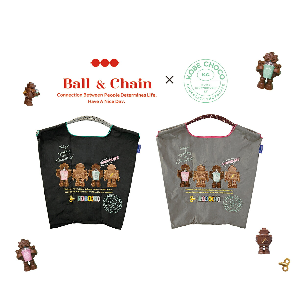 楽天市場】KOBE CHOCO「Ball&Chain」 ボールアンドチェーンコラボ