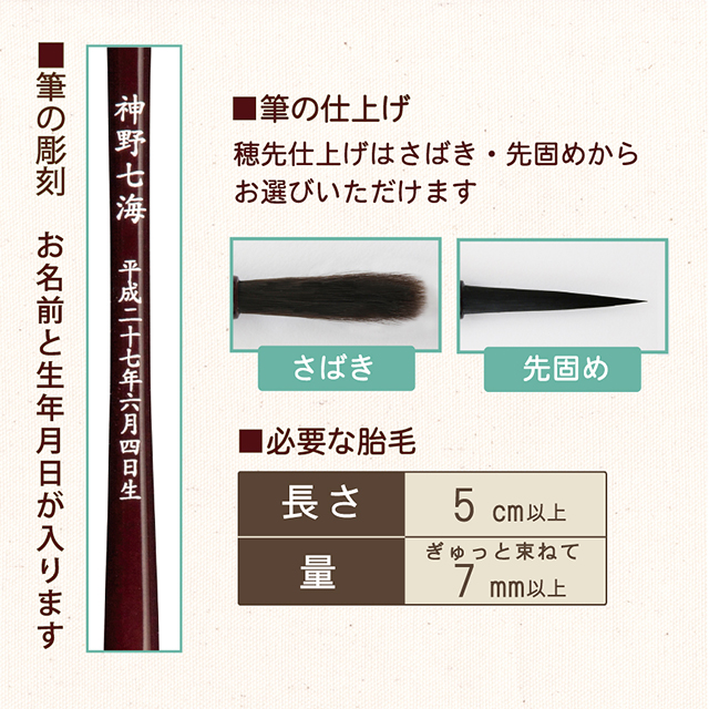 楽天 日本製 広島県 赤ちゃん筆 愛情筆 胎毛筆 誕生記念筆 送料無料 高質で安価 Lexusoman Com