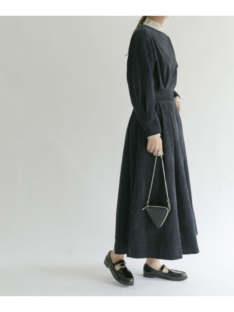 Web 部署店舗制限 コーデュロイボリューム衣装 Kbf ケービーエフ ワンピース ワンピース余分の物 パープル 白人 海軍 送料無料 Rakuten Fashion Bairien Yamagata Jp