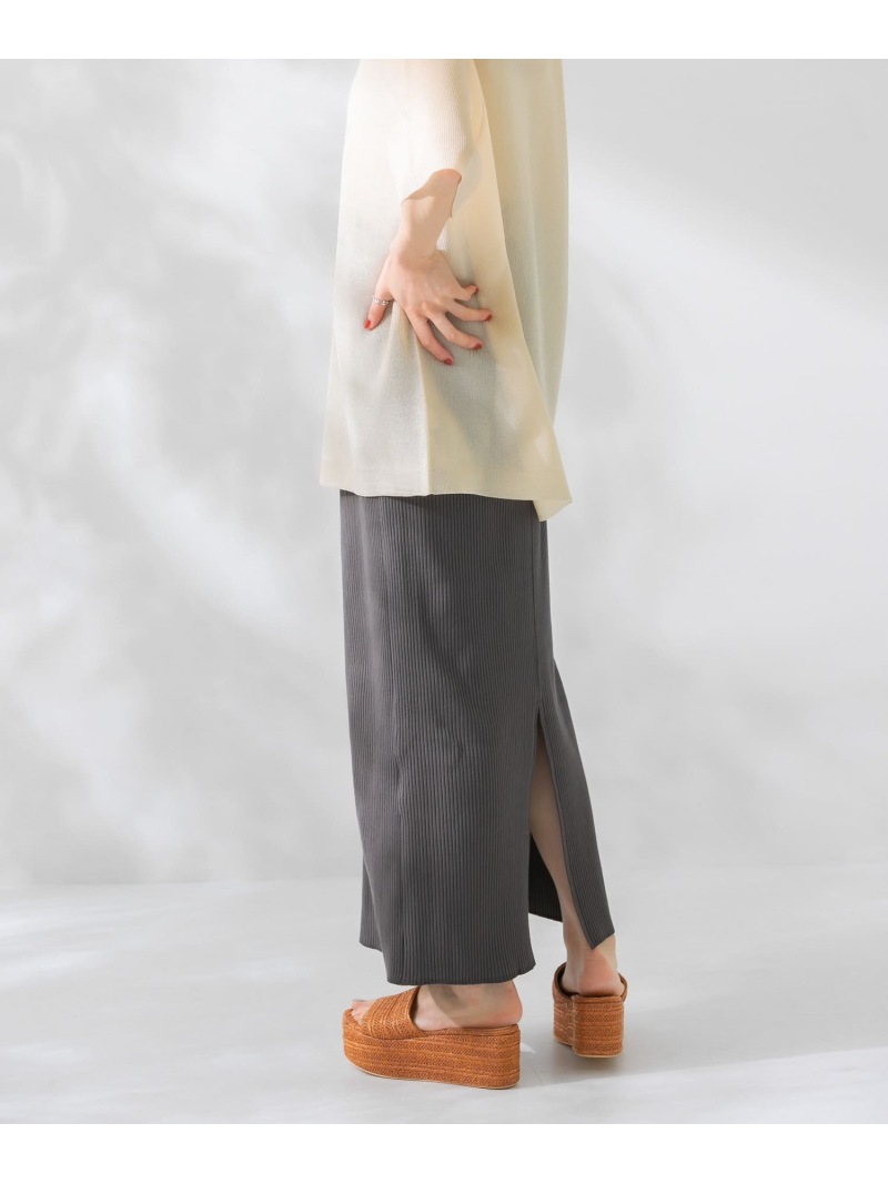 リブタイトスカート Kbf スカート スカートその他 ケービーエフ