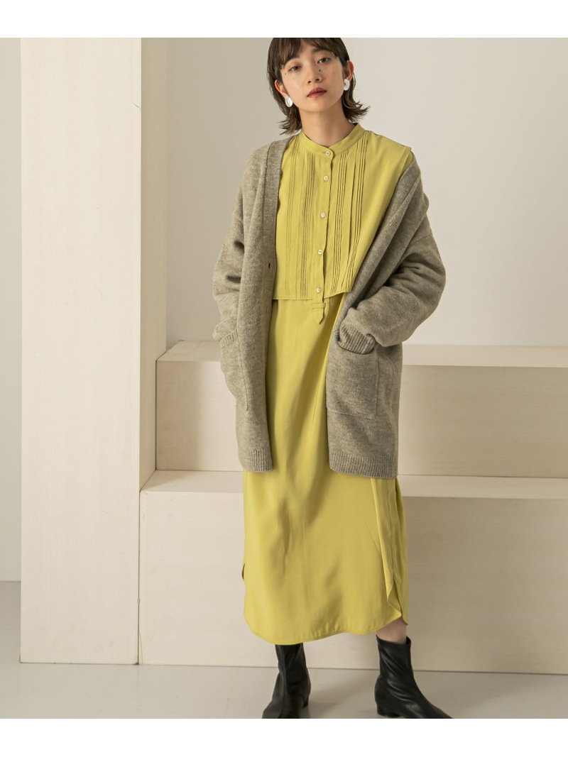 楽天市場 Rakuten Fashion ピンタックレイヤードワンピース Kbf ケービーエフ ワンピース ワンピースその他 ホワイト グレー 送料無料 Kbf ケービーエフ