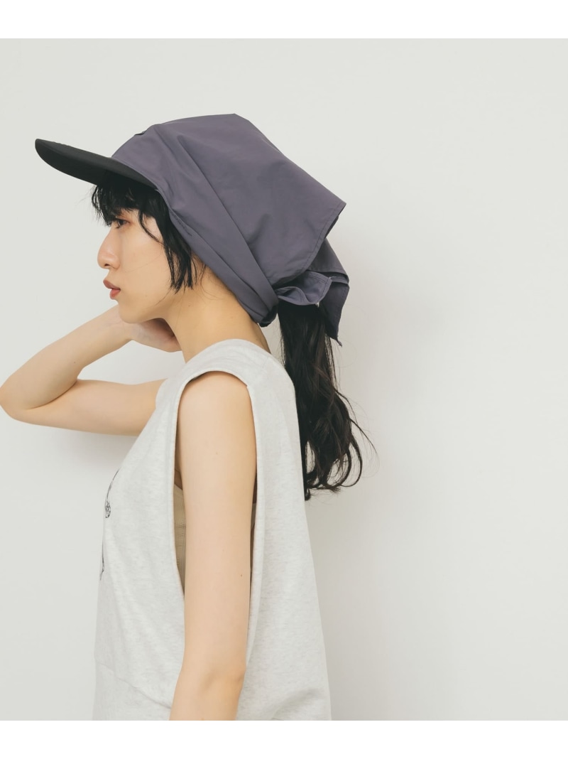 美品 KIJIMA TAKAYUKI デタッチャブルスカーフ6パネル キャップ KIJIMA TAKAYUKI（キジマ タカユキ）の「KIJIMA TAKAYUKI