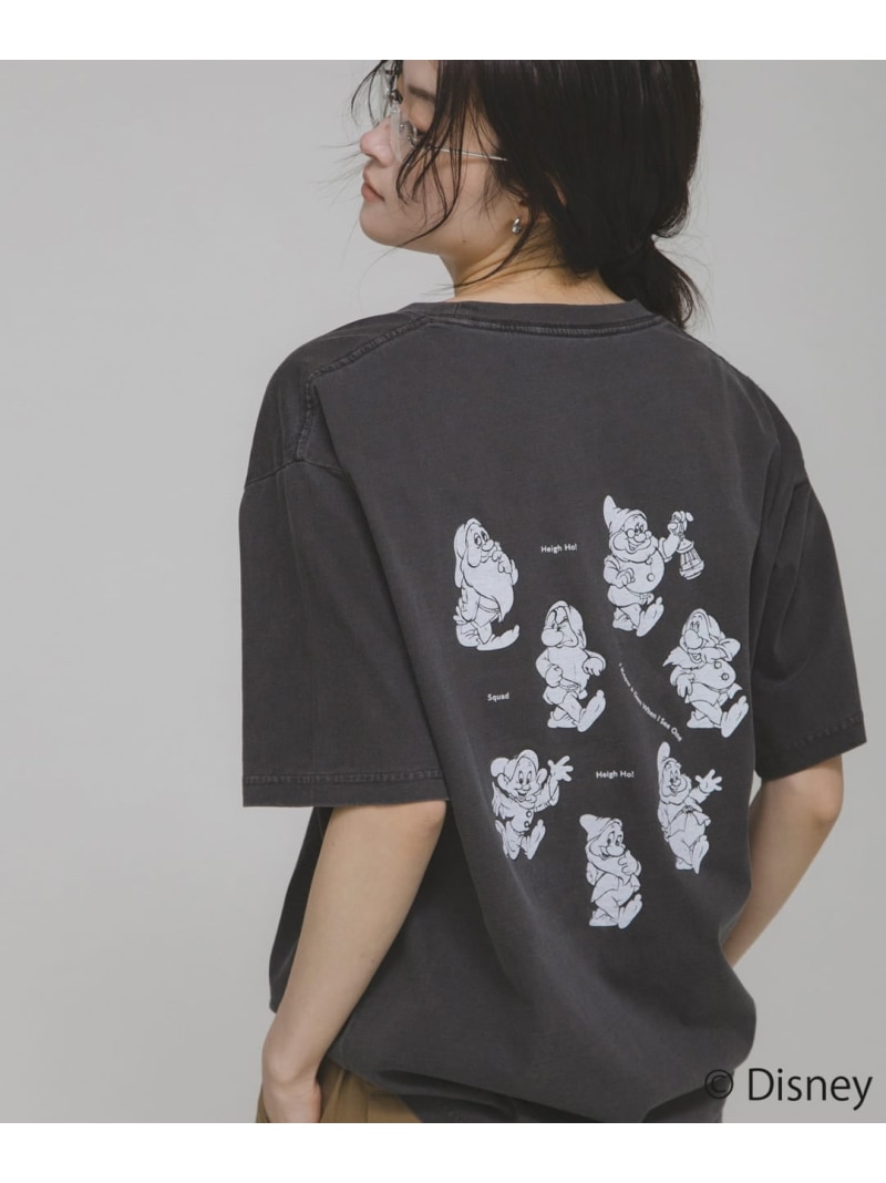 Disney/プリント TEE KBF ケービーエフ トップス カットソー・Tシャツ グレー ホワイト【送料無料】[ Fashion]