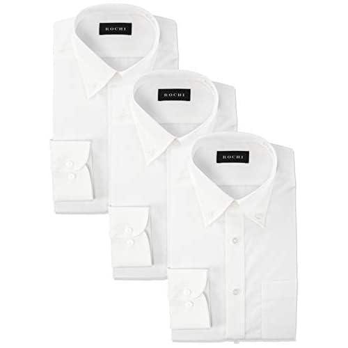 AOKI(アオキ) ワイシャツ 形態安定 3点セット 長袖防臭 綿高混率 立体縫製 ビジネスメンズ