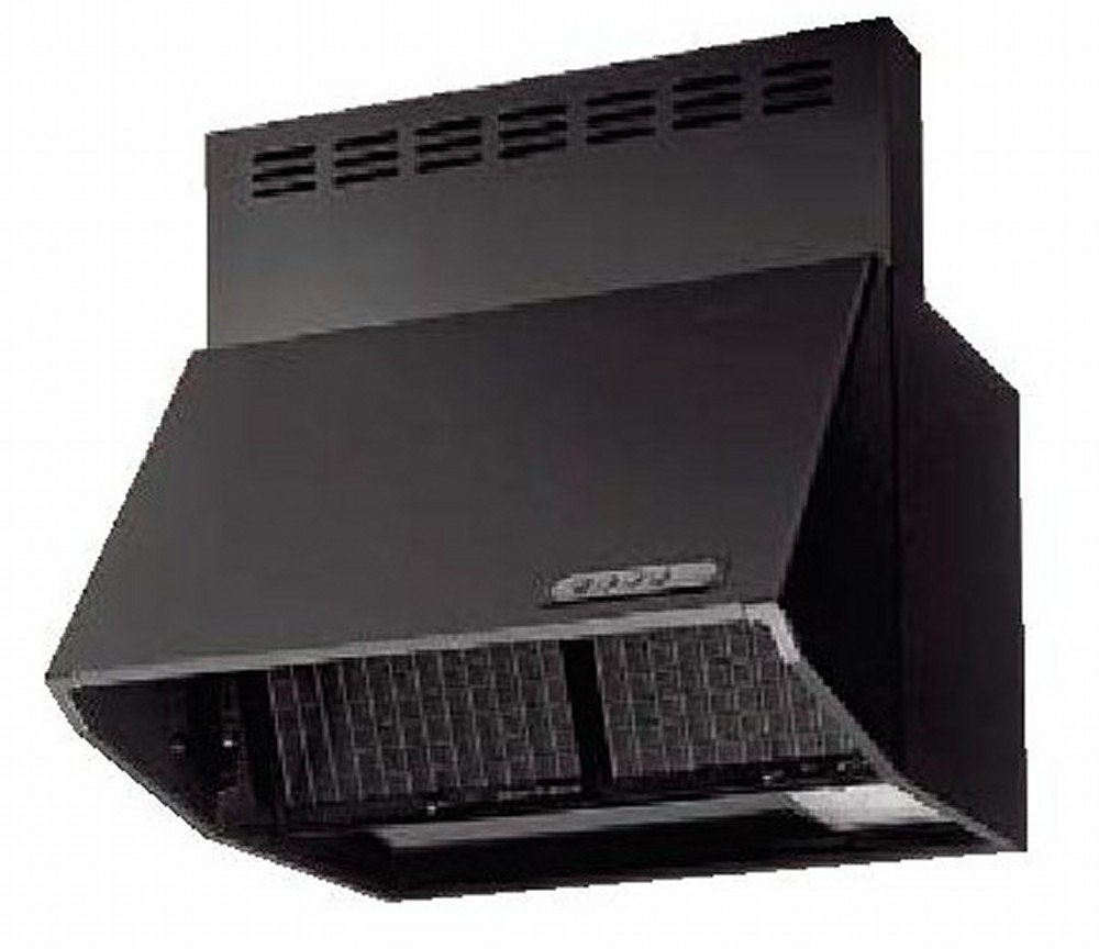 深型レンジフード シロッコファン 幅75cm 高さ70cm ステンレス製 ブラック｜kbox店