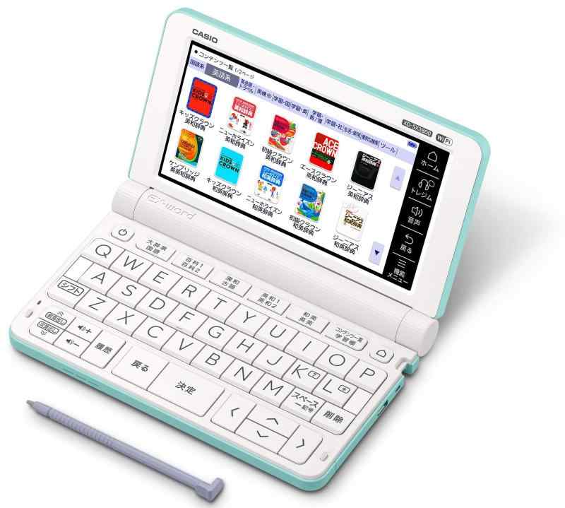 カシオ 陰電子字引き XD-SX3800GN