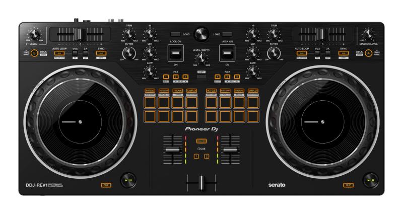 Pioneer DJ Serato Lite対応 スクラッチスタイル 2ch DJコントローラー DDJ-REV1