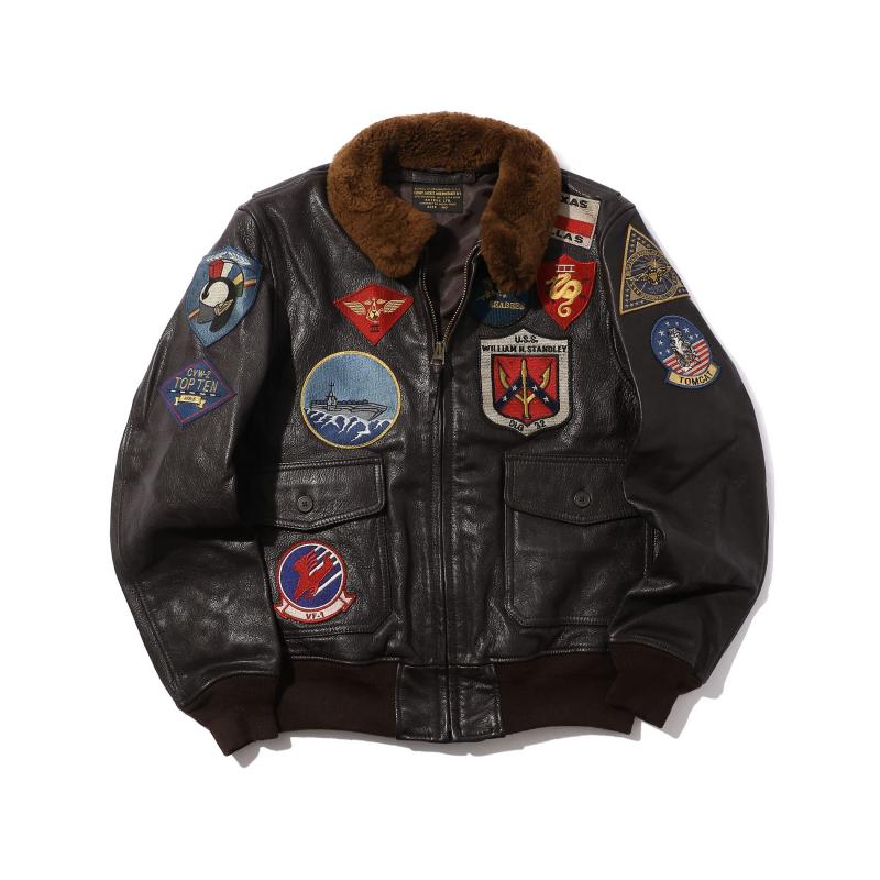 楽天市場】アビレックス AVIREX 羊革ライダースジャケット “AVIREX