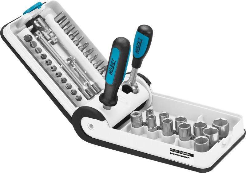 HAZET(ハゼット) ソケットレンチセット ポルシェモデル スマートケース 38pcs 856-1-PD