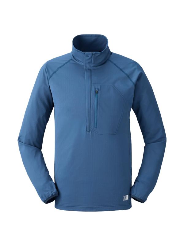 fast-dry L/S half-zip