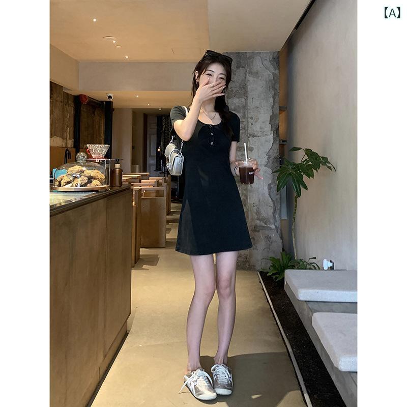衣裳 レディース A伝達ルート 黒いこと ミモレ丈 綿織物原料品 水洗いする産業 太陽面爆発影ぼうし 五分袖 膝下丈 体型取りまかなう 通気性威風堂々たる 成年者心地好い 今めかしい 分かりやすい 着回し力 デイリー