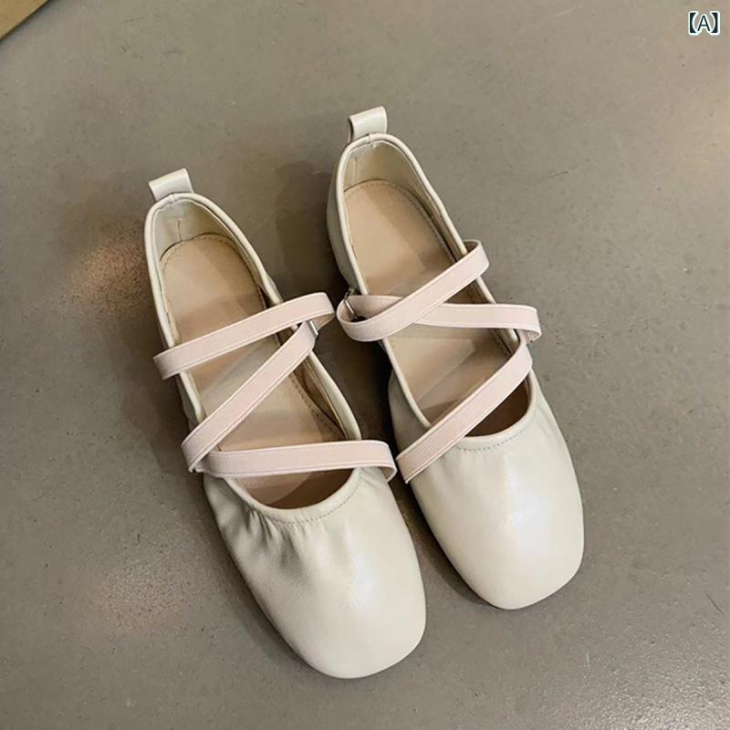 パンプス レディース 羊革原料品 瑪麗珍鞋 坦々たるシューズ バレーシューズ スクエアトゥ 同盟罷業さあ美付き添い人 歩き分かりやすい 一方ならずなりにくい 今めかしい 通学 通い 旅する 普段使い走り 古典派音楽 坦々たるパンプス