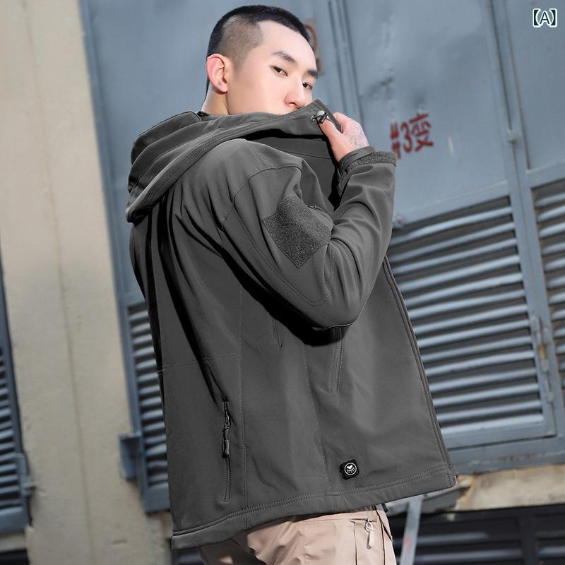 お山パーカー メンズ 防風 撥水 上衣 アウター 生あたたかい 裏起毛 山登り服 朦々たる 防寒 アウトドア御召しもの ボンネット付き添い人 動き分かりやすい 通い 通学 運動競技 ウィンドブレーカー スキーの板 難民キャンプ 秋冬用