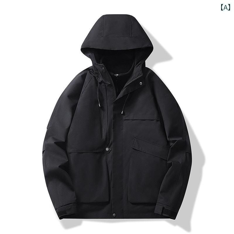 お山パーカー レディース 防風 雨合羽 3way アウター 上衣 上衣 フリース 下着類 書き割り 取りはずし能力のある 山登り アウトドア 難民キャンプ 生あたたかい 防寒 通気性 軽さ 動き分かりやすい 冬 秋 通年
