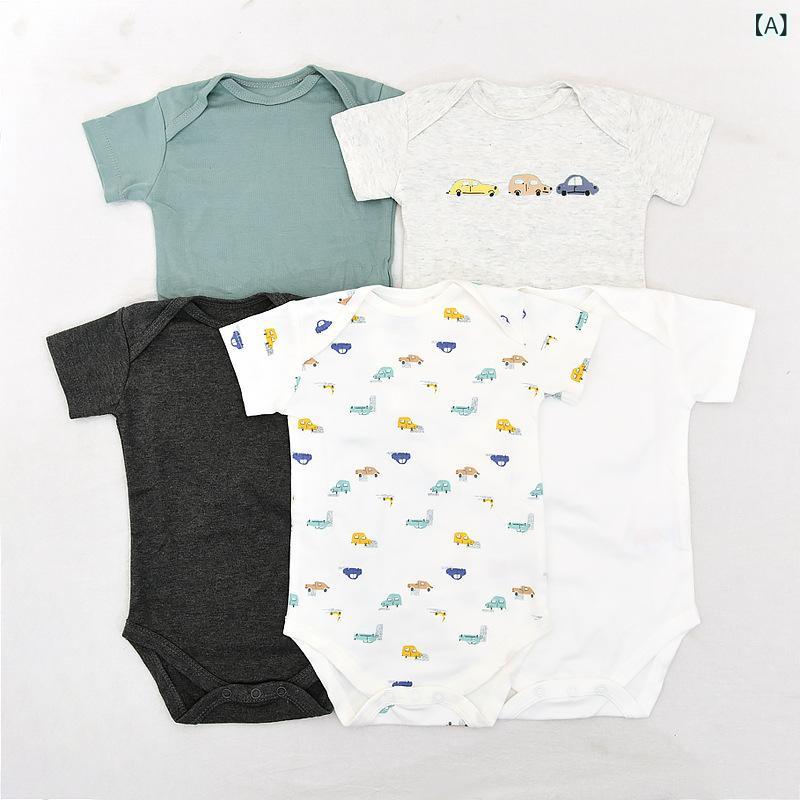 ベビー服 ロンパース 綿織物原料品 新生児 夏用 半袖 覆いかぶせる櫂 前車のドア 乳呑み子 好いたらしい 透け透け 通気性 股下隙間名取り草 着替え分かりやすい 動き分かりやすい 感じやすいな肌に思ん量りしたパステル色の膚ざわりのもの言う花お召しもの