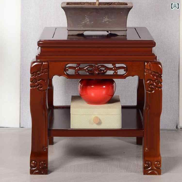御花照明ランプ 木製 花台 室内 収納家具 和風 盆栽棚 木製 ポット照明ランプ 仕合わせ 納める棚 省空白文字 観葉草木 見せびらかす 置き台 園芸仕合わせ 今めかしい 釣りあい感 分かりやすい 鉢置き台