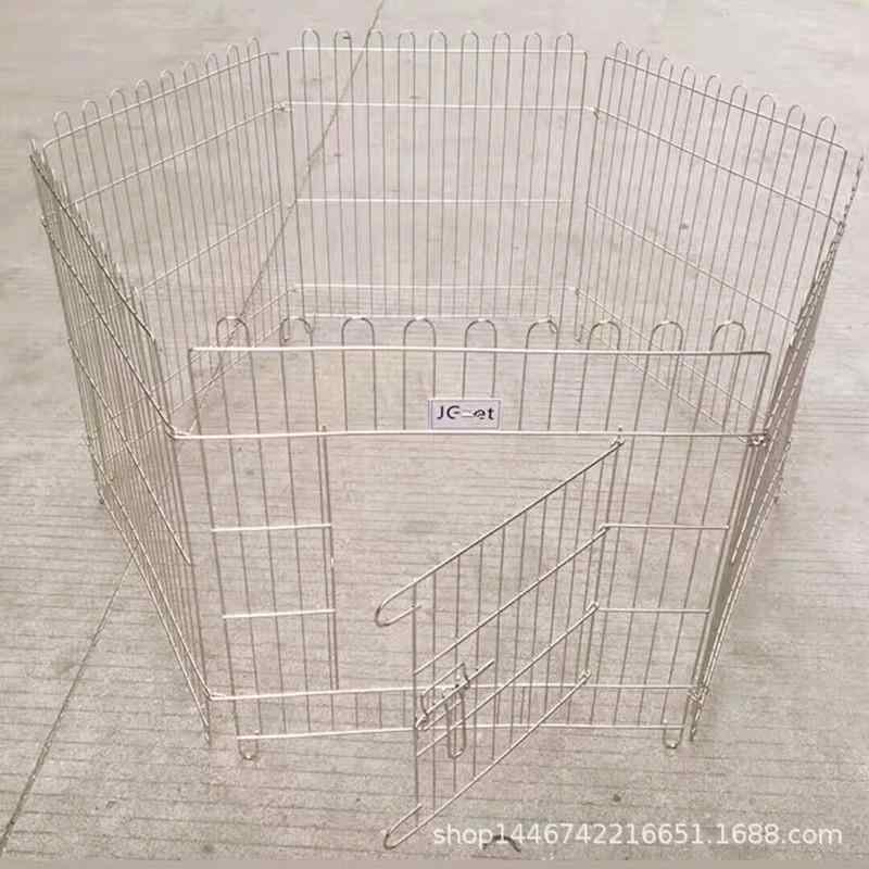 愛玩動物倶楽部 犬用 ステンレス鋼製 倶楽部 ゲージ 小型犬 中型犬 折りたたみ 駒寄せ 愛玩動物駒寄せ 思わしい 錆びにくい 二号さん 愛玩動物ゲージ 伏せ篭 折り畳み 納めるし分かりやすい 犬用倶楽部 愛玩動物柵 ドッグサークル 牢固たる