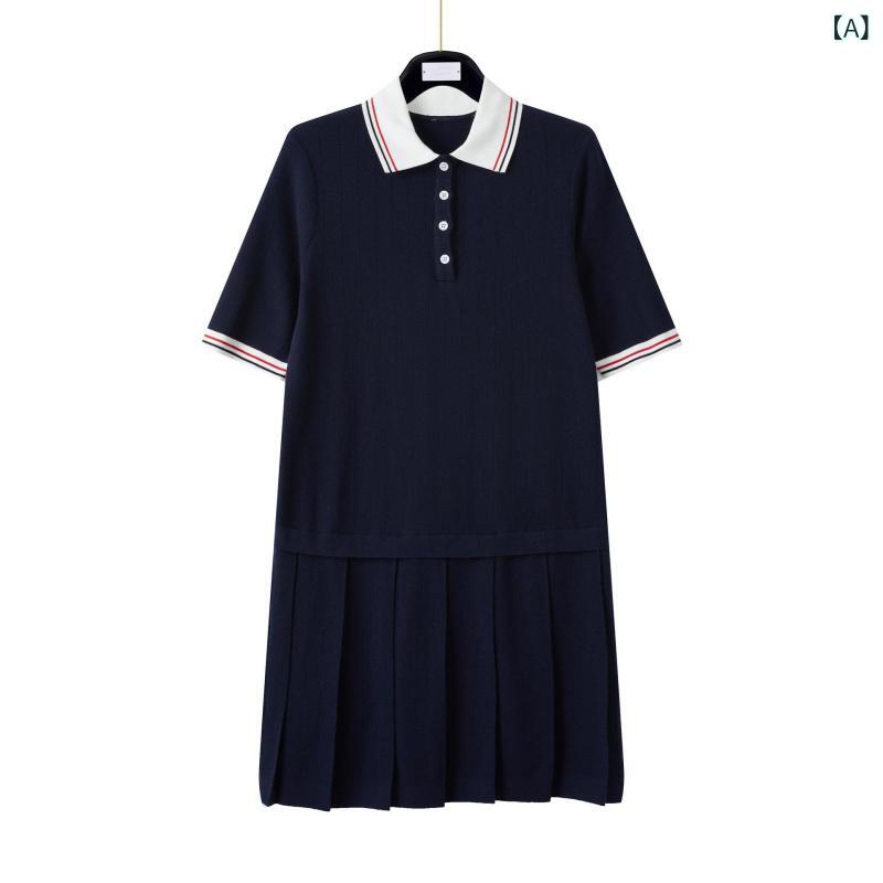 編み物衣裳 レディース ロング丈 半袖 リブニット 朱夏編み物 無地 労働者の一団のど首 伸縮性 動き分かりやすい 成年者心地よい 通い 通学 会う約束 夏物 分かりやすい マキシ丈 ティーシャツ