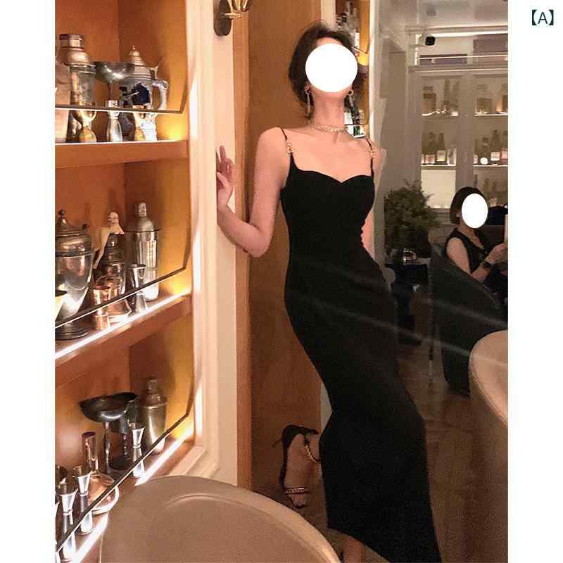 衣裳 レディース 有りがたさ会御召しもの 膝下丈 御召しもの キャミソール型 繻子風光輝原料品 細長い切口入り口・入口 ロング丈 ノースリーブ 寄り合い 御芽出度 二次会 交歓会 体型取りまかなう 動き分かりやすい