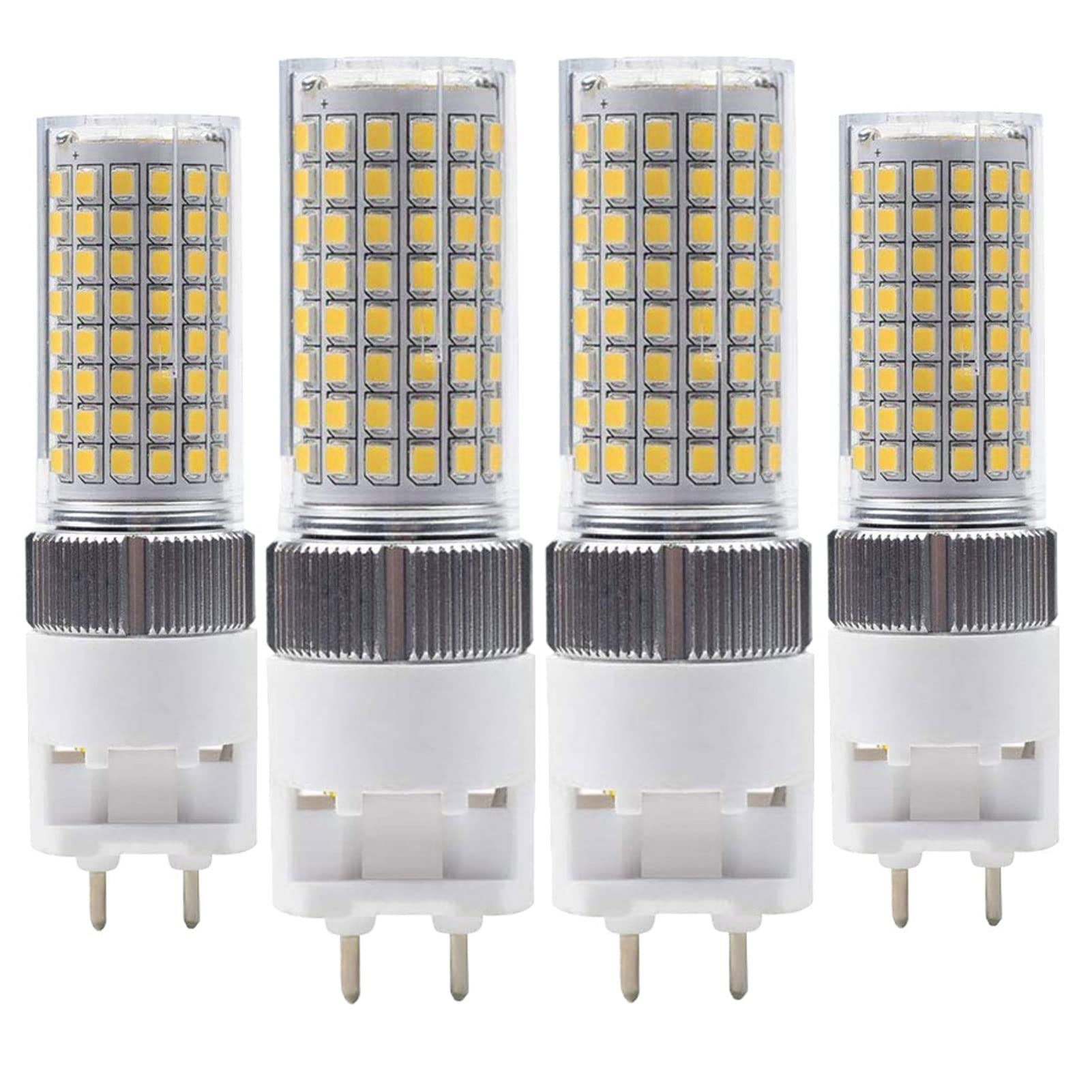 4個パック 16W G12 LEDライト電球 メタルハンドルランプ 2ピンベース LED装飾電球 ニュートラルライト 4000K AC100-277V ガレージ産業工場病院用｜kbox店