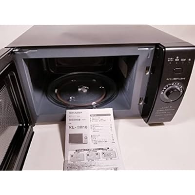 せつ然たる 陰電子領域 18L 黒いこと系SHARP RE-TM18-B