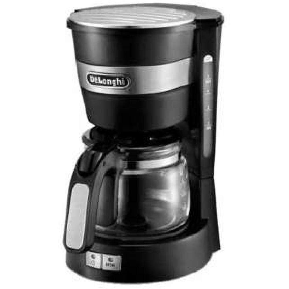デロンギ(DeLonghi) ドリップコーヒーメーカー 0.65L 黒いこと 活動的続きもの 5-6優勝杯 ICM14011J