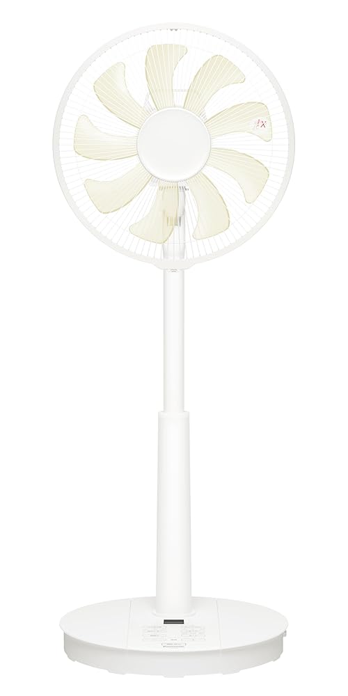 【2025年発売】パナソニック 扇風機 3種流行り物積み上げる(おまかせ、おやすみ、御部屋干し) 「流ちょう風９枚機翼」静音DC原動機  F-C339C-W