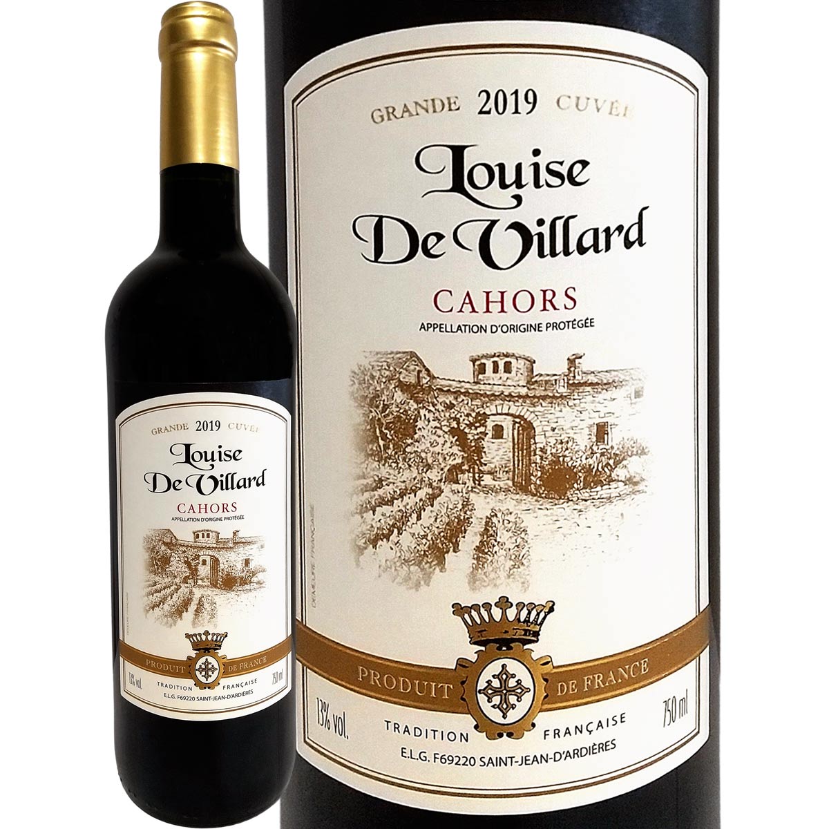 CHムールヴィエル・ド・リサック 750ml 赤ワイン シャトー・ムールヴィエル・ド・リサック・カバルデス 2019<br