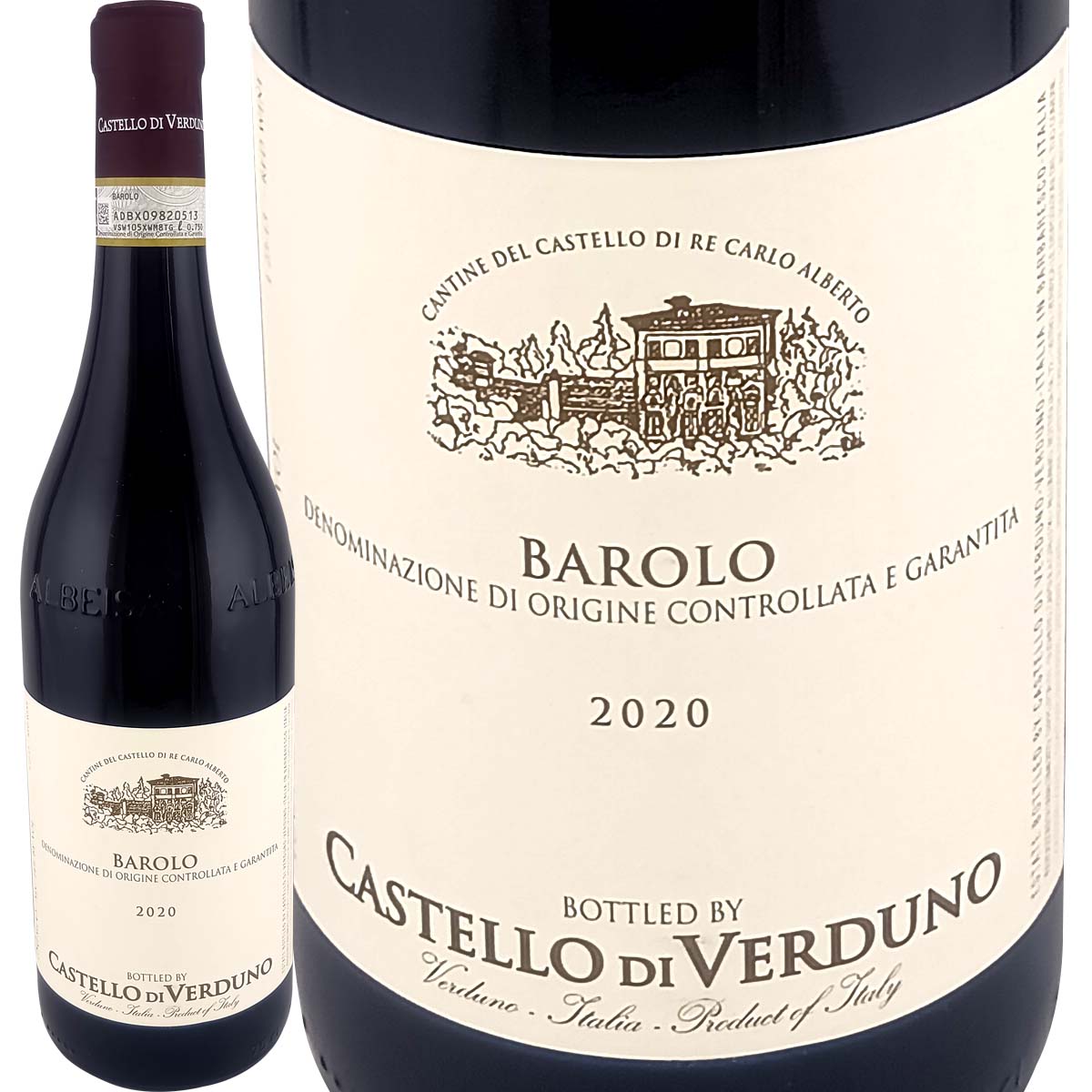 カステッロ・ディ・ヴェルドゥーノ・バローロ 2020 イタリア 赤ワイン 750ml ミディアムボディ寄りのフルボディ 辛口