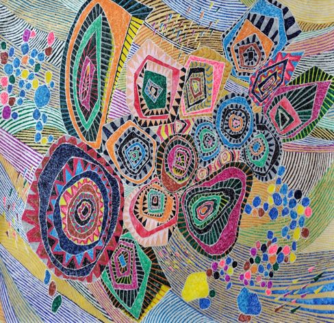 送料無料 水彩画 ?怪魚?こだわり 絵画 簡易額入 寸法 393ｍｍ×545ｍｍ 四つ切りサイズ インテリア 装飾 ルームアクセサリー 玄関 寝室 リビング 贈り物 趣味