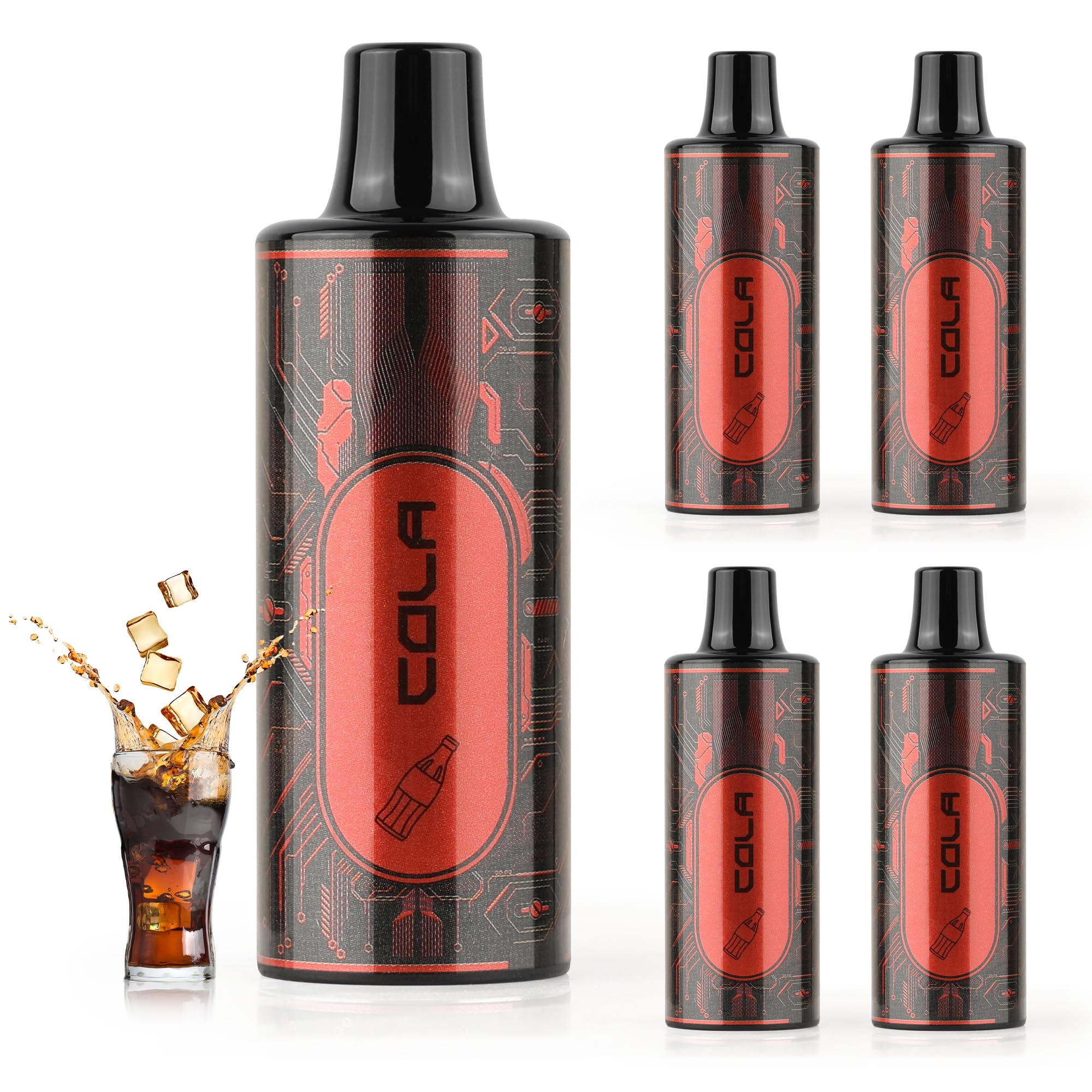 楽天市場】電子タバコ vape 交換用POD 充填済み カートリッジ コーラ*5