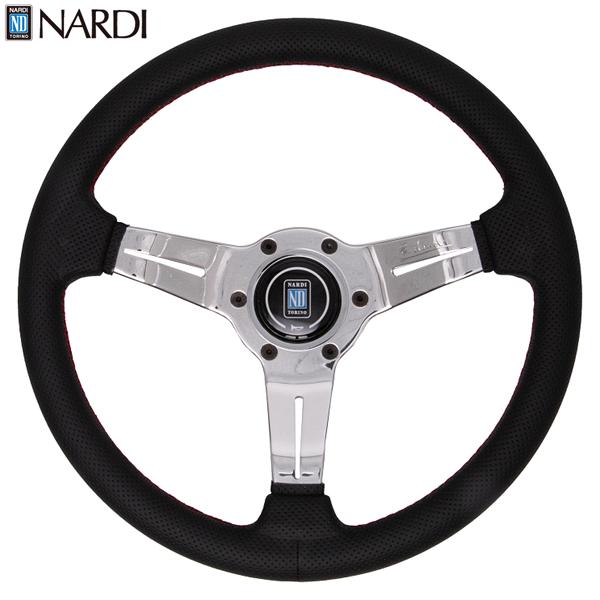 Nardi ステアリングホイール 3本スポーク NARDI スポーツステアリング 3本スポーク 約35cm 美品 早いもの