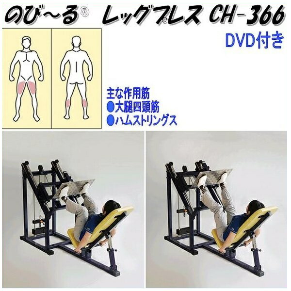 中旺健全さ CH-366 レッグプレス 掛け目30kg モビール域専用御勤め用【製造会社直送】【代引っ張ること/同梱不可】【介護止めること・老いらく者向け運動すること物の具】