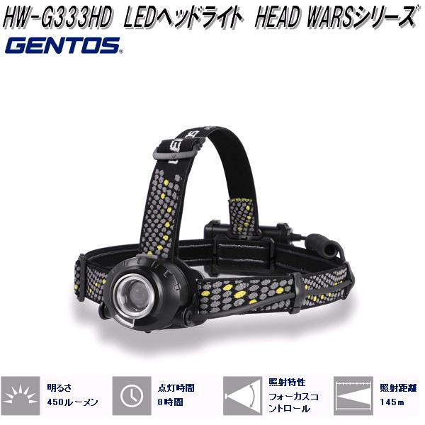 楽天市場】GENTOS ジェントス HW-G533H LED ヘッドライト HEAD