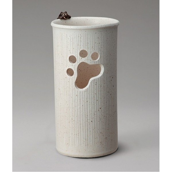 楽天市場】信楽焼 531-01 窓ねこ傘立【メーカー直送品】【同梱/代引