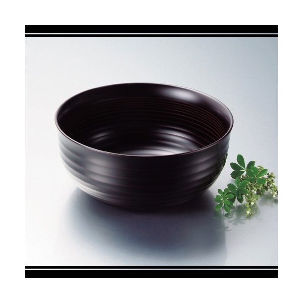 北市漆器　KZ2283　手塗うるし8.0深鉢 【お取寄せ商品】【盛鉢・器・鉢】
