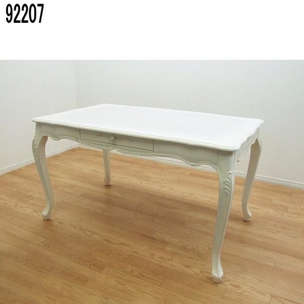 楽天市場】《クロシオ》コモ ダイニングテーブル135×80 引出付 長方形