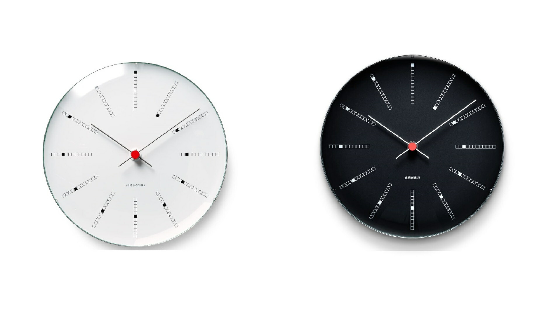 楽天市場】旧商品 ヤコブ・イェンセン 掛け時計 ブラック/シルバー