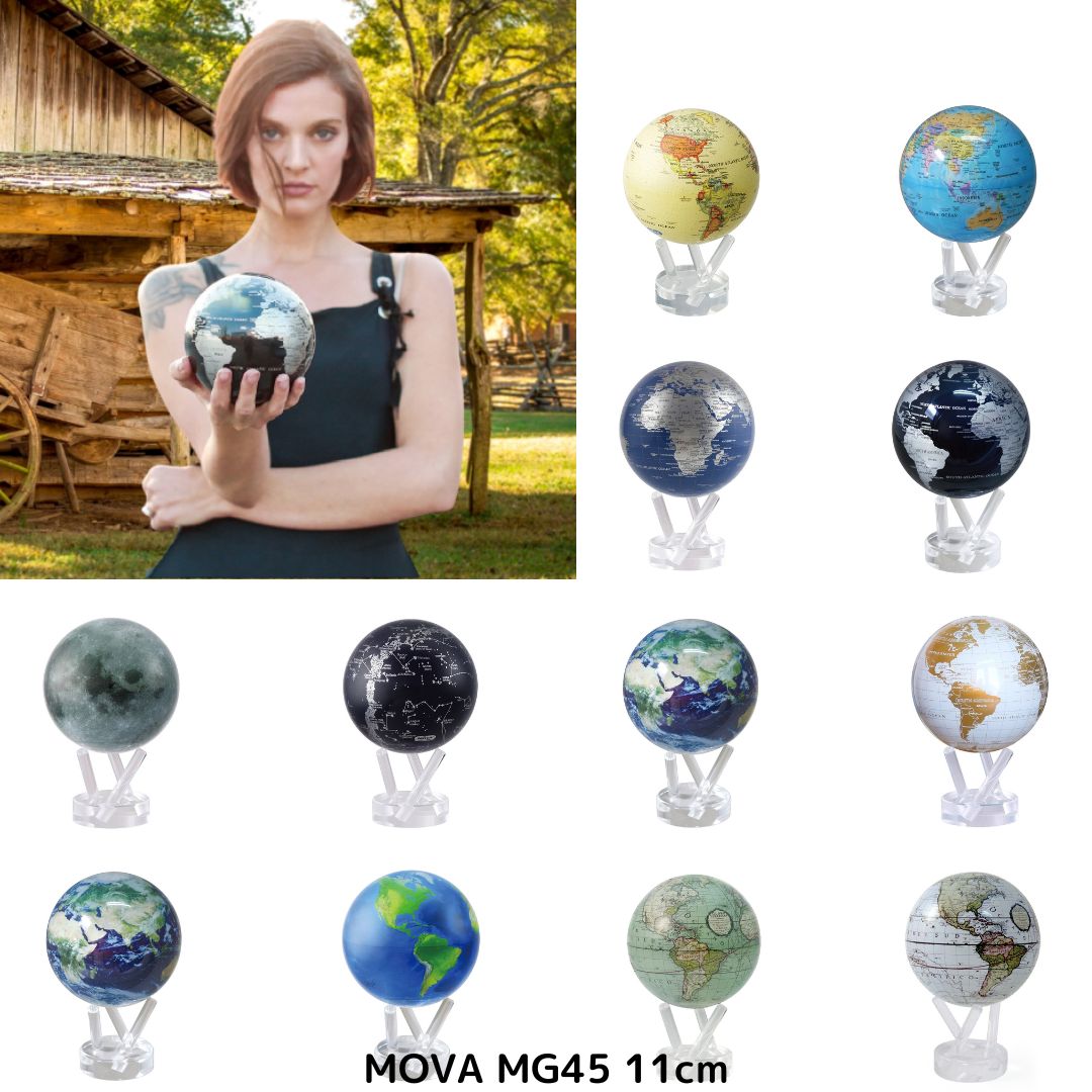 楽天市場】地球儀 インテリア 英語 MOVA GLOBE 回る地球儀 ムーバ