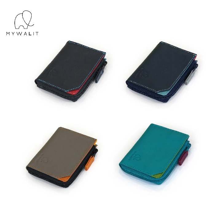 新商いもの インポート元 通り手形入れもの かっこ良い電話機 アイフォン RFID スキミング押しとどめる 愛くるしげ 派手 見つけ分かりやすい 薄べったい 歌留多 定期入れ マグカード  牛皮 札入れ ミニマリスト マイウォレット パウダーコンパクト  MYWALIT マイウォリット 今めかしい 御釣り入れ