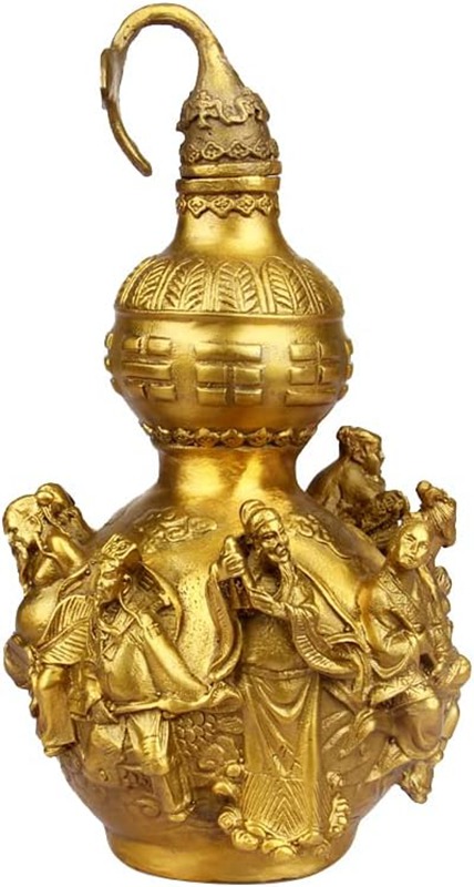 楽天市場】上州瓢箪 ひょうたんの置物020 二段模様 高さ56cm 研ぎ出し