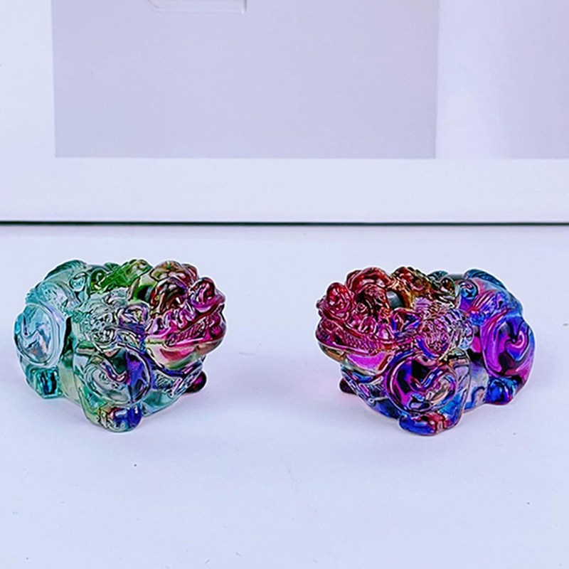 楽天市場】◇蓄財・招財◇ 天然 水晶 貔貅 ヒキュウ 彫刻 置物◇高品質