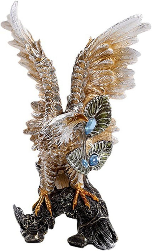 楽天市場】＼特典あり／黄楊一木彫り 勝利の鷹[木彫り 鷹 置物