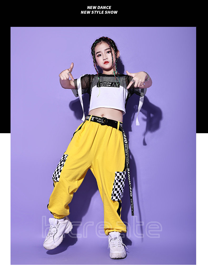 新品入荷 ダンス衣装 キッズ hiphop ヒップホップ ジャズダンス ステージ衣装 へそ出し 韓国 女の子 ガールズ 応援団 演奏会 子供服 練習着  おしゃれ atfar.org.ar