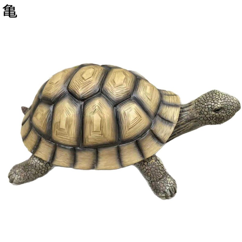 楽天市場】かめの置物 亀の親子2品セット 7575・74HT かめ