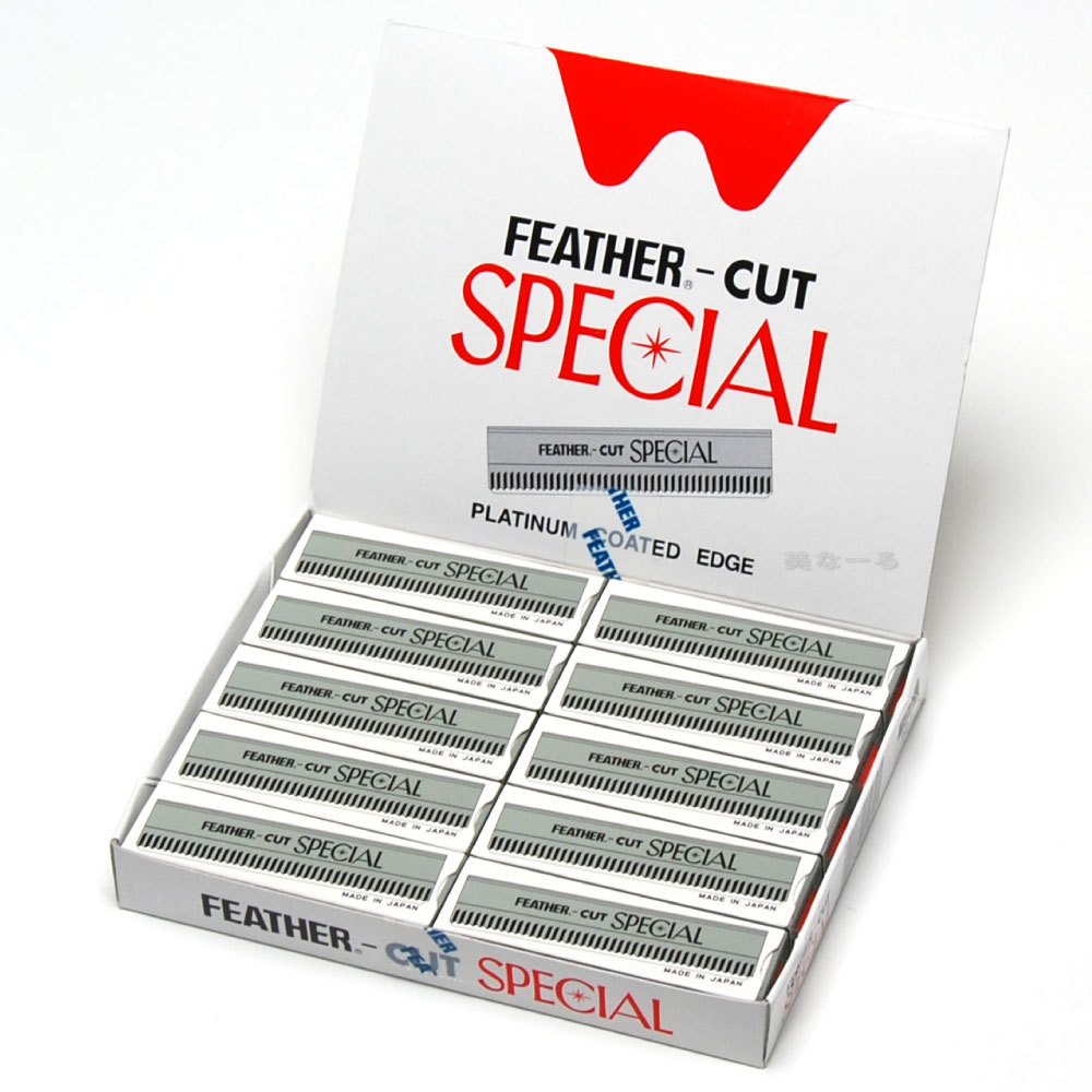 楽天市場】送料無料 フェザー 替刃 カットスペシャル 10枚入り CSN-10
