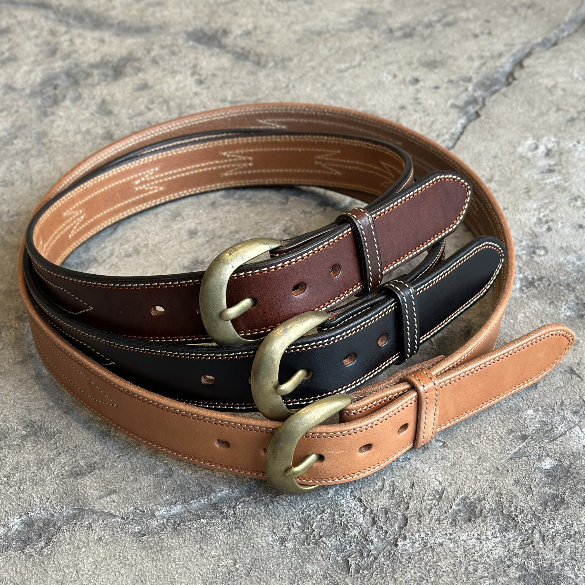ジョニーデップ着用モデル　JD belt gbb custom leather ジョニーデップ着用モデル JD belt gbb custom leather - メルカリ
