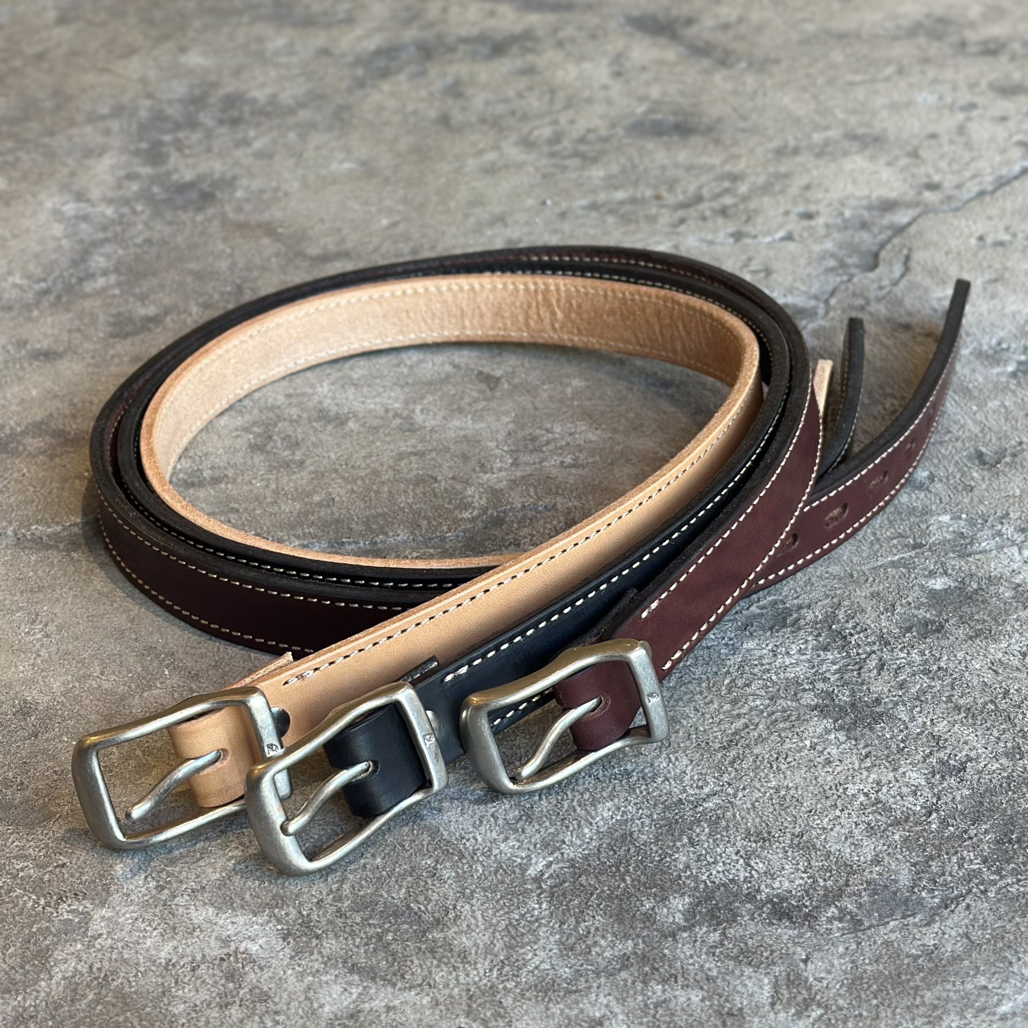 楽天市場】KC'S ケーシーズ レザー 牛革 35mm幅 ベルト 1 1/2 オデッサ