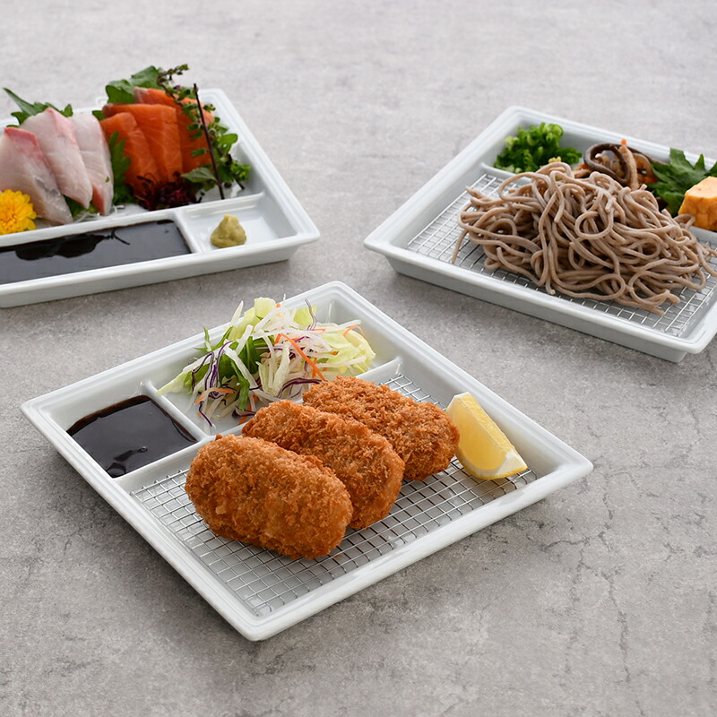 楽天市場】半月型とんかつ網 (小)1122円～（大）揚げ物油切アミ