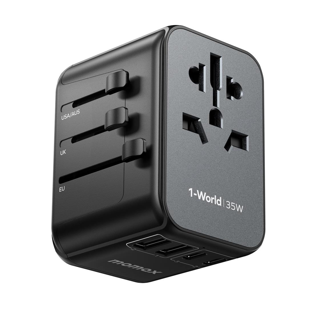 MOMAX 変換プラグ単ポート140W出力 急速充電 海外変換プラグ 全世界対応 Amazon.co.jp: 【超高速の140W出力】MOMAX 変換プラグ PD GaN 単